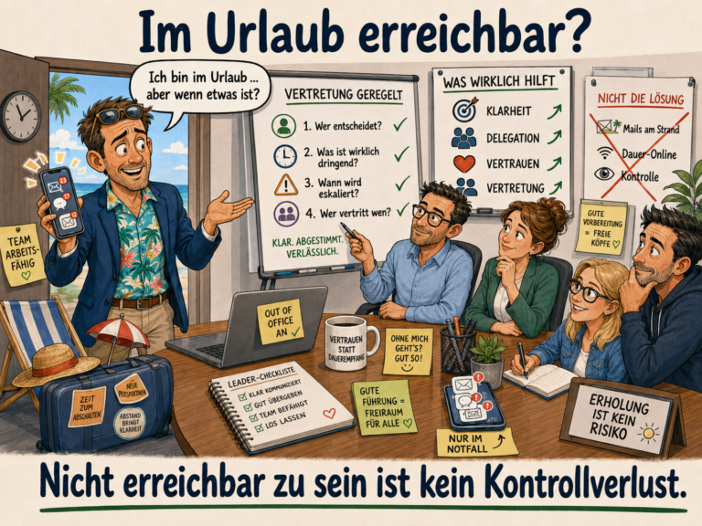 Muss ich? Soll ich? Oder will ich sogar im Urlaub erreichbar sein?