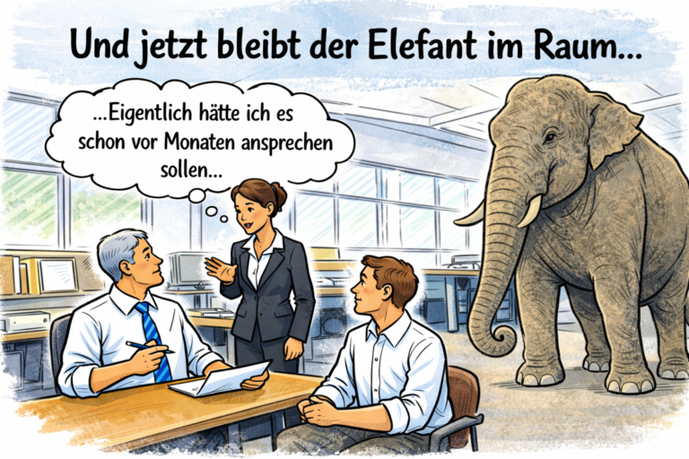 „Eigentlich hätte ich es schon vor Monaten ansprechen sollen …“